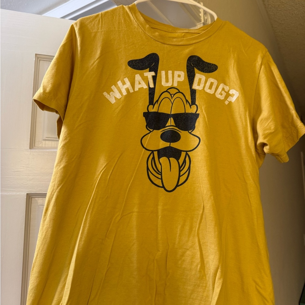 Goofy what up dog shirt size medium